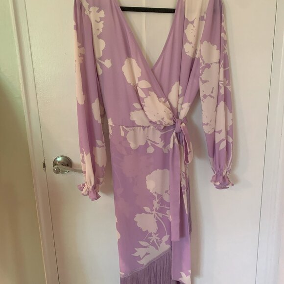 Chic & Playful Wrap Dress by Iciar & Candela – Fringe Your Way to Fabulous! - Picture 1 of 9